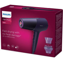 Plaukų Džiovintuvas - Philips 5000 Serija BHD514 / 00 2300W 6 Šilumos / Greičio Nustatymai Violetinė