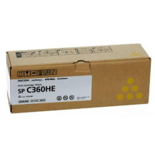 Toner Cartridge - Ricoh SPC360HE 5000 Pages Yellow