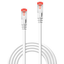 Network Cable - LINDY Cat.6 S / FTP Network Cable, RJ45, 250MHz, 27AWG, 3 m, White Network Cable - LINDY Cat.6 S / FTP Network Cable, RJ45, 250MHz, 27AWG, 3 m, White