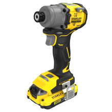 Power Tool - STANLEY 2×2.0Ah SFMCF830D2K Impact Wrench 203 N m with LED Light Power Tool - STANLEY 2×2.0Ah SFMCF830D2K Impact Wrench 203 N m with LED Light