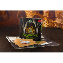 Board Game - Jumbo Treasure Escape Quest Ascalons Zorn 1-4 Players