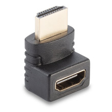 Adapter - LINDY HDMI F / M Adapter, 90° Right Angle, 4K, 60Hz, 18Gb / s, Black Adapter - LINDY HDMI F / M Adapter, 90° Right Angle, 4K, 60Hz, 18Gb / s, Black