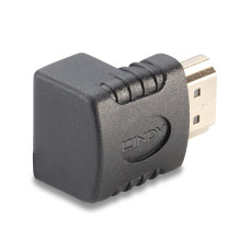 Adapteris - LINDY HDMI F / M Adapteris, 90° Dešinysis Kampas, 4K, 60Hz, 18Gb / s, Juodas Adapteris - LINDY HDMI F / M Adapteris, 90° Dešinysis Kampas, 4K, 60Hz, 18Gb / s, Juodas