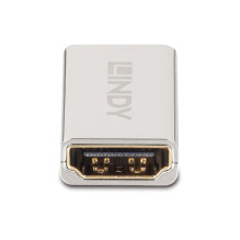 Adapteris - LINDY HDMI 2.1 F / F Adapteris, 48Gbps, 8K, UHD, 60Hz, Sidabrinis