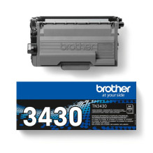 Tonerio Kasetė - Brother TN-3430 2400-4400 Puslapių Išeiga Juoda