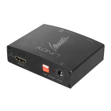 Adapteris - LINDY HDMI 10.2G Garso Adapteris, Juodas Adapteris - LINDY HDMI 10.2G Garso Adapteris, Juodas