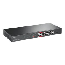 Tinklo Įranga - TP-LINK TL-SL1218P 16-Port PoE Jungiklis 150W Biudžetinis Tinklo Įranga - TP-LINK TL-SL1218P 16-Port PoE Jungiklis 150W Biudžetinis