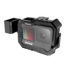 Kameros Priedas - Ulanzi G9-14 Aliuminio Rėmo Laikiklis GoPro HERO 9 / 10 / 11 Black Kameros Priedas - Ulanzi G9-14 Aliuminio Rėmo Laikiklis GoPro HERO 9 / 10 / 11 Black
