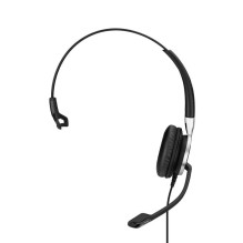 Headphones - Sennheiser Impact SC 635 Mono Wired 3.5mm Noise Cancelling Black Silver