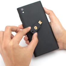 USB Raktas - Yubico YubiKey 5 NFC Sistemos Saugumo Raktas 90x60x5mm