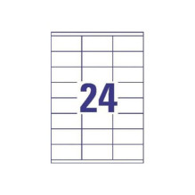 Etiketė - Avery Zweckform 3422 70x35mm A4 100 Lapų Balta