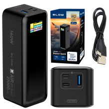 Nešiojamas Įkroviklis - BLOW AIR99.9 27000mAh 140W PD LCD