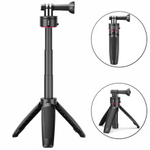 Stovas - Ulanzi Go Quick II Mini Stalo Stovas 3-in-1 GoPro Kameroms Stovas - Ulanzi Go Quick II Mini Stalo Stovas 3-in-1 GoPro Kameroms