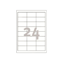Etiketė - Avery Zweckform 3658 6 x 33.8mm A4 Balta