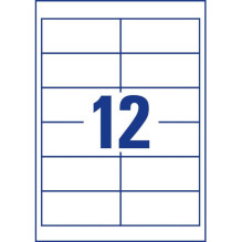 Label - Avery Zweckform 3659 97x42.3mm A4 100 Sheets White