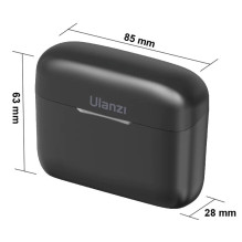 Wireless Microphone - ULANZI J12 Lightning Connector Noise Cancelling Black