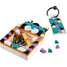 Žaislų Rinkinys - LEGO Dots Poliesterio Maišelis Su Lygiais Saugojimo Dubenėliais Ir Maišo Žymeklis 160x3x190mm