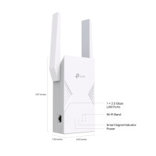 Tinklo Siųstuvas - TP-Link BE3600 Dual-Band 2882 Mbit / s 2500 Mbit / s Baltas