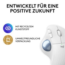 Input Device - Logitech Ergo Series ERGO M575S Trackball Wireless Bluetooth USB Input Device - Logitech Ergo Series ERGO M575S Trackball Wireless Bluetooth USB