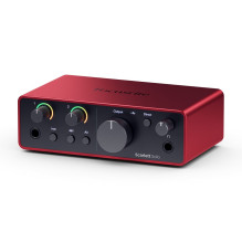 Audio Interface - Focusrite Scarlett Solo 4th Generation 2-Channel 192 kHz USB Type-C