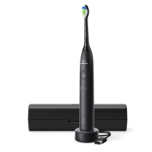 Elektrinis Dantų Šepetėlis - Philips Sonicare 5300 Reguliuojamas Greitis, Laikmatis, Spaudimo Jutiklis, Juodas Elektrinis Dantų Šepetėlis - Philips Sonicare 5300 Reguliuojamas Greitis, Laikmatis, Spaudimo Jutiklis, Juodas