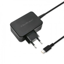 Maitinimo Adapteris - Qoltec 51024 Įkroviklis , 65W , 5-20V , 3-3,25A , USB tipas C , PD , Juodas