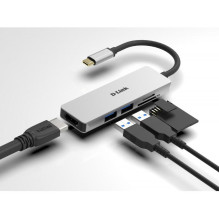 Docking Station - D-LINK DUB-M530 4K HDMI USB 3.0 SD / microSD Reader