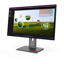 Monitor - Lenovo P27Q-40 27', QHD, 24-120Hz, USB Hub, Gray