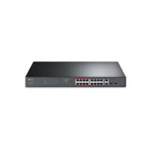 Tinklo Įranga - TP-LINK TL-SL1218MP 16-Port PoE Jungiklis 100Mbps