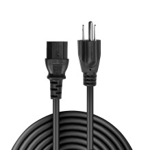Maitinimo Laidas - LINDY US 3 Pin į C13 Maitinimo Laidas, 2 m, Juodas Maitinimo Laidas - LINDY US 3 Pin į C13 Maitinimo Laidas, 2 m, Juodas