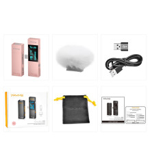 Belaidis Mikrofonas - 7Ryms RimoMic Lite USB-C Omnidirectional 30m Range Pink Belaidis Mikrofonas - 7Ryms RimoMic Lite USB-C Omnidirectional 30m Range Pink