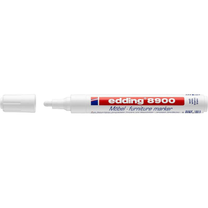 Writing Instrument - Edding 8750 Permanent Marker 4mm Round Tip White
