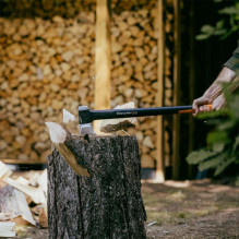 Camping Axe - Fiskars X32 Splitting Axe 815mm FiberComp™ Handle Black Orange Camping Axe - Fiskars X32 Splitting Axe 815mm FiberComp™ Handle Black Orange