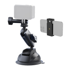 Telefono laikiklis - Telesin TE-SUC-010 Siurbimo Puodelio Laikiklis GoPro ir Išmaniesiems Telefonams 9 cm Telefono laikiklis - Telesin TE-SUC-010 Siurbimo Puodelio Laikiklis GoPro ir Išmaniesiems Telefonams 9 cm
