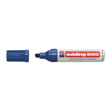 Office Supplies - Edding 500 Permanent Marker 7mm Line Width Blue