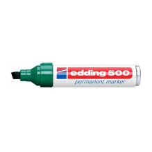 Rašymo Priemonė - Edding 500 Permanentinis Žymeklis 7mm Linijos Plotis Žalias