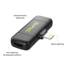 Wireless Microphone - 7Ryms Rimo S1 Lightning, 2 Transmitters, 50m Distance