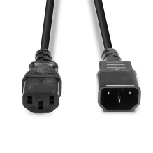 Maitinimo Prailginimo Laidas - LINDY C14 į C13 Maitinimo Prailginimo Laidas, 1 m, Juodas Maitinimo Prailginimo Laidas - LINDY C14 į C13 Maitinimo Prailginimo Laidas, 1 m, Juodas