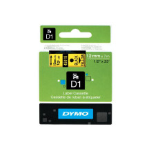 Label Tape - Dymo 45018 D1 Standard Labels 90x65mm Durable Polyester Yellow Black