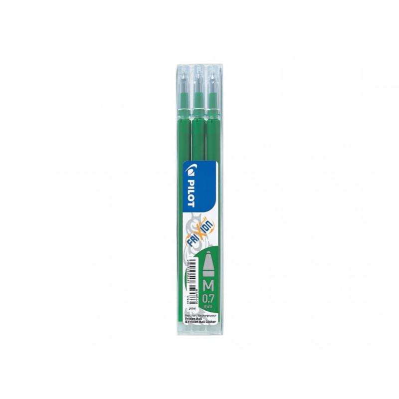 Office Supplies - Pilot BLS-FR7-G-S3 Refill Set 3x Frixion Green