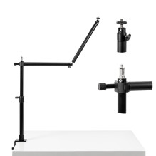 Stovas - MITOYA MTY85 16mm Galva 1 / 4'' Sriegis Reguliuojamas Aukštis 30-52cm