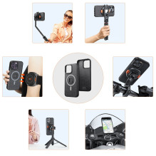 Telefono Dėklas - VRIG Claw Mini for iPhone 14 Pro, Slim Design, MagSafe Compatible