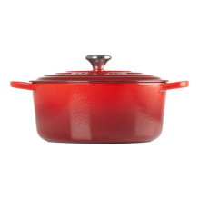 Virtuvės Indai - Le Creuset Signature Keptuvė 20cm Apvalus Ketaus Vyšninė Raudona