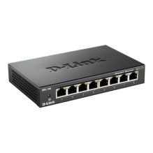 Tinklo Įranga - D-LINK DGS-108 8-Port Gigabit Jungiklis 2000 Mbps Tinklo Įranga - D-LINK DGS-108 8-Port Gigabit Jungiklis 2000 Mbps