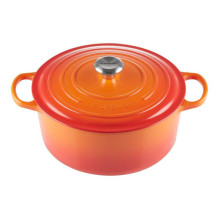 Cookware - Le Creuset Signature Frying Pan 20cm Round Cast Iron Red Cookware - Le Creuset Signature Frying Pan 20cm Round Cast Iron Red
