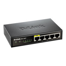 Tinklo Įranga - D-Link DES-1005P PoE Greitojo Ethernet Jungiklis 5 Prievadai
