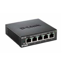 Network Equipment - D-Link DES-105 5-Port Fast Ethernet Switch 10 / 100 Mbps Network Equipment - D-Link DES-105 5-Port Fast Ethernet Switch 10 / 100 Mbps
