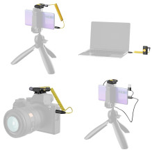 Belaidis Mikrofonas - 7Ryms iRay DW10 2.4 GHz Omnidirectional USB-C 3.5mm Baltas