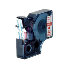 Etiketės Juosta - Dymo 45015 D1 Standartinė Poliesterio Raudona Balta