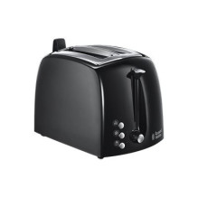 Home and Kitchen Appliance - Russell Hobbs Toaster Textures Plus 305x210x270mm Black